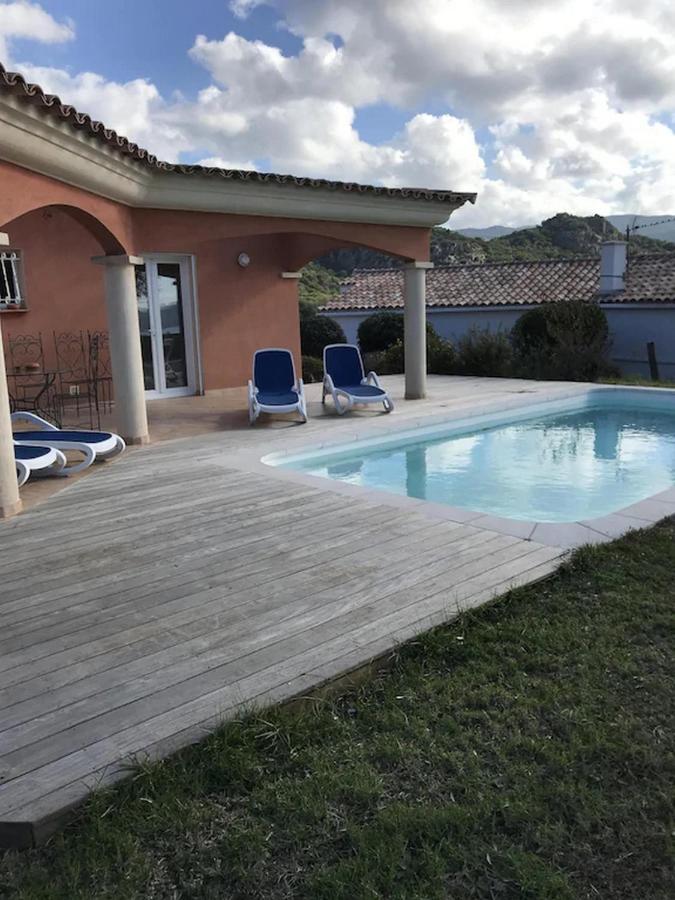 Superbe Villa Avec Piscine Vue Mer, Proche Plage Et Porticcio Pietrosella Exterior photo