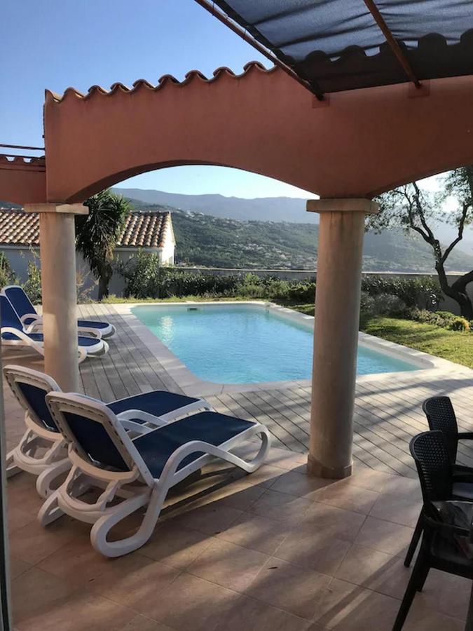 Superbe Villa Avec Piscine Vue Mer, Proche Plage Et Porticcio Pietrosella Exterior photo